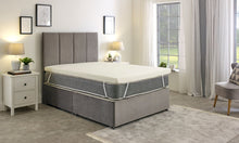 Memory Foam Mattress Topper - 7.5cm Thick with Removable Cover