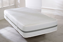Snowmere White Micro Pocket Sprung Mattress with Reflex Base and Memory Foam Comfort
