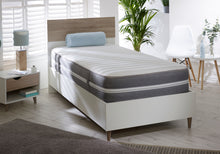 Snowmere Grey Micro Pocket Sprung Mattress with Reflex Base and Memory Foam Comfort