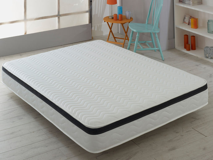 Bonnell Sprung Pillow Top Memory Fibre Mattress