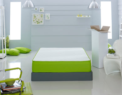 Hybrid Lime Memory Bonnell Sprung Mattress