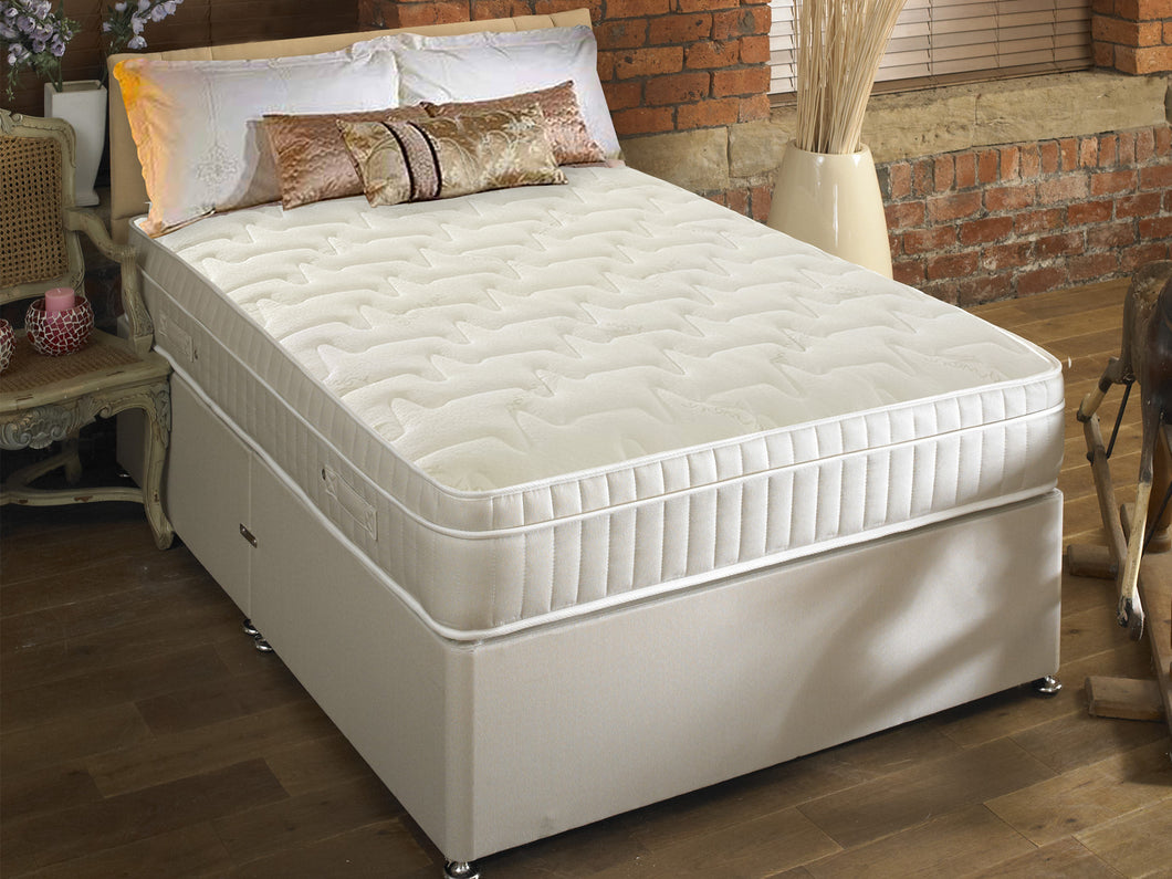 Pillow Top Pocket Sprung Memory Foam Mattress