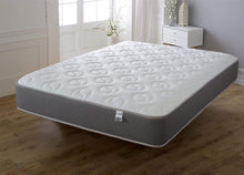 Ying Yang Grey Collection, Memory Foam Sprung Mattress