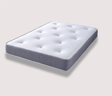 Deep Tufted Memory Sprung Micro Quilted Grey Mattress