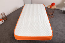 Orange Wavy Bonnell Spring Memory Foam Mattress