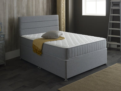 Grey Castle Quilted Standard Mattress + Memory Foam Mattress + Cool Blue Mattress + Dual Seasons Winter and Summer Mattress