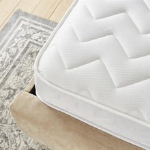 All Wavy Open Coil Spring Memory Foam Deep Quilted Mattress