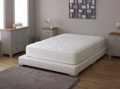 White Large White Onion Memory Sprung Mattress